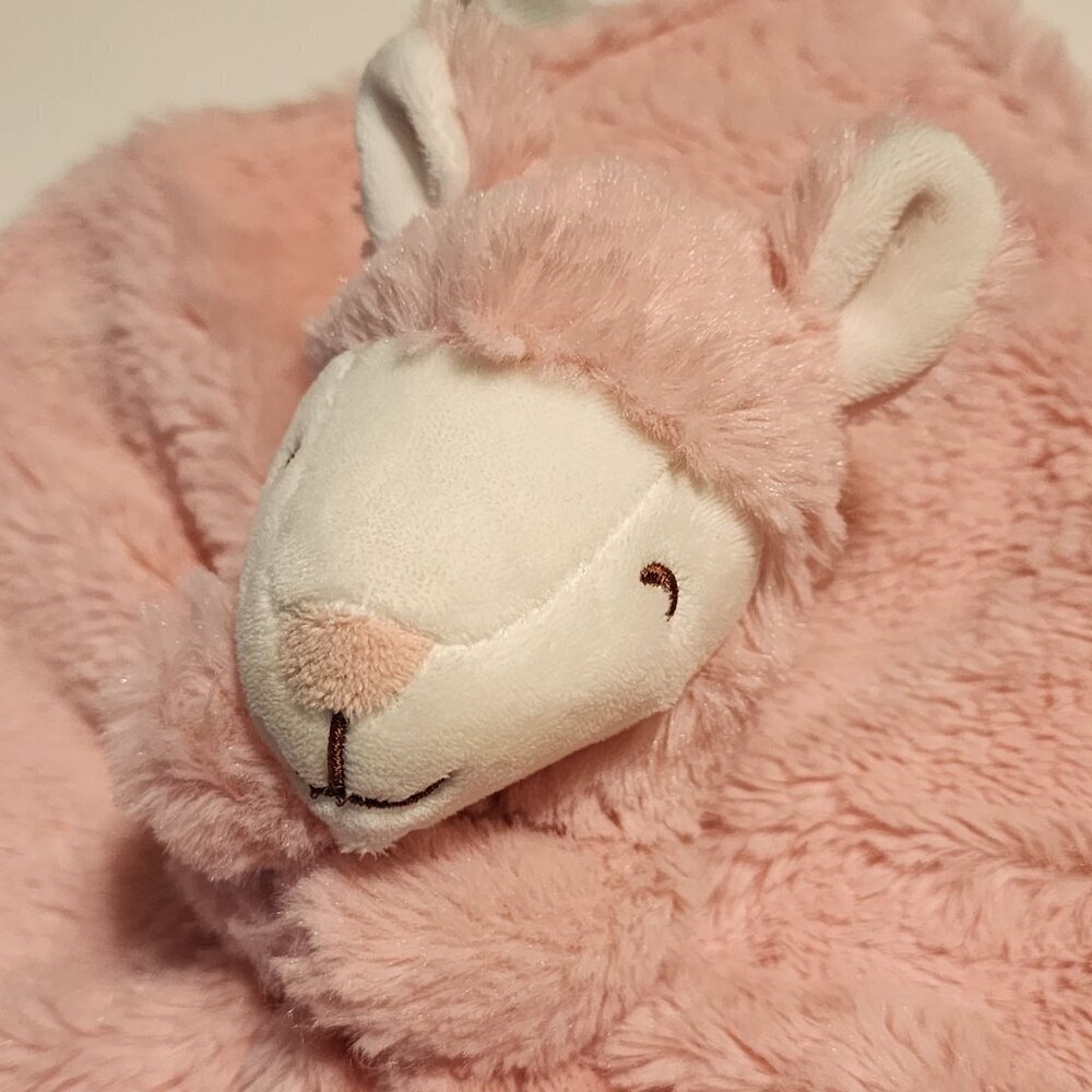 Carter's Llama pink plush lovey security blanket - Picture 3 of 7